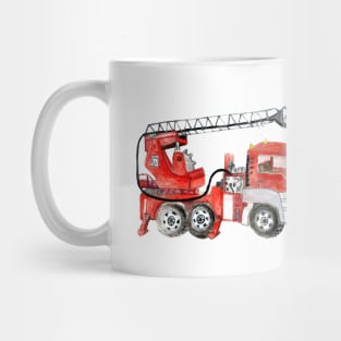 Red fire truck Mug